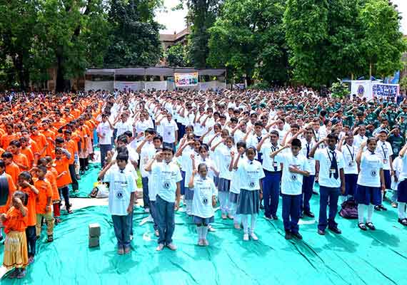  <br>
                                			''United we stood to strengthen the roots of our nation,<br>
                                            And embraced the silence with vigour for celebration! <br>
                                            Enhancing the caliber with struggle and passion,<br>
											Amassing together in a new fashion;<br>
                                            Glorifying the indigenous language with a tribute,<br>
                                            As the denizens of our nation unitedly salute,<br>
                                            Performance of the national anthem by the deaf and mute.....''<br><br>
                                            'PRERNA' glorified this record attempt by earning its name in the very reverential 2015 edition of 'LIMCA BOOK OF RECORDS'.